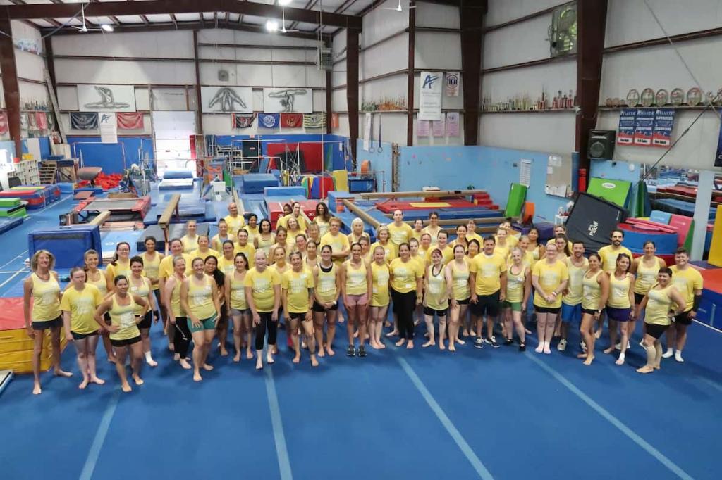 2025 group adult gymnastics camp